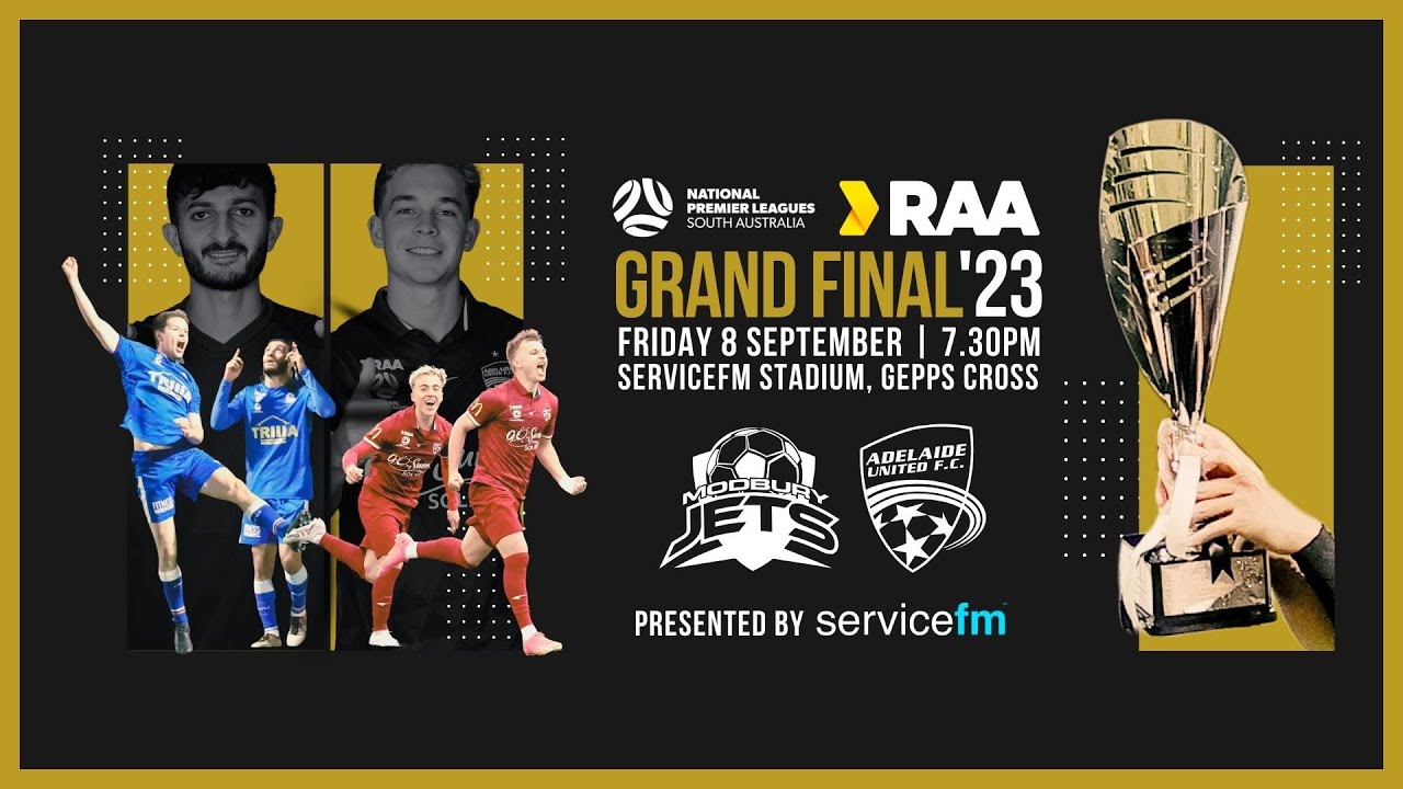 RAA NPLSA 2023 Grand Final, presented by ServiceFM | Modbury Jets v Adelaide United