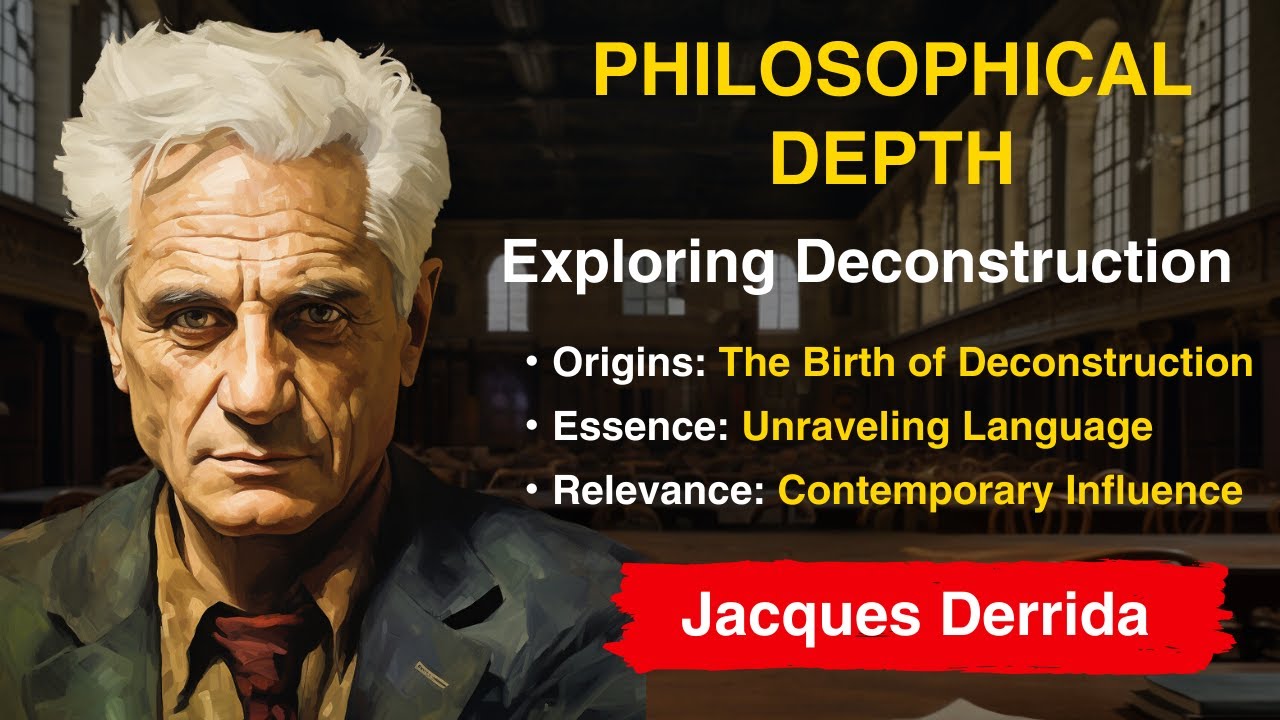 Revealing the Essence: Jacques Derrida's 30 Quotes on Deconstruction & Poststructuralism
