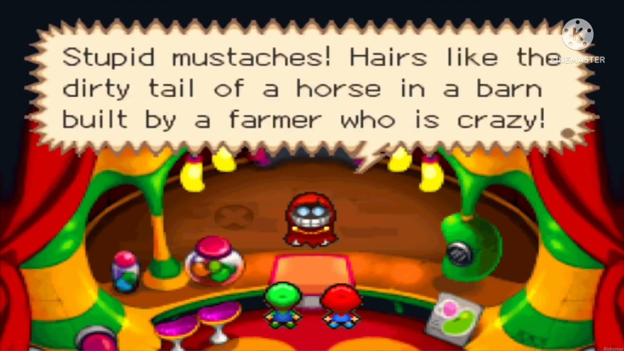 Mario & Luigi: Partners In Time - Fawful's Bean 'n' Badge But I Voiced It