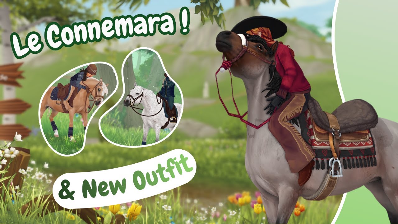 [𝗡𝗘𝗪𝗦] ​​​​🐎​Le connemara & New Outfit👗​ ​​/ Star Stable Online
