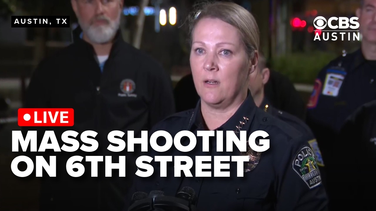 WATCH LIVE: Police Press Conference | Downtown Austin Mass Shooting