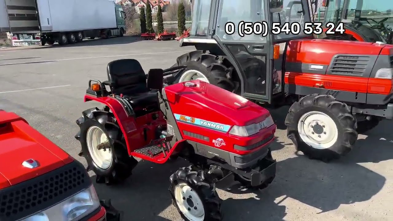 Нове постачання японських тракторів на майданчик у Рівне 11.03.26 | Totus Traktor