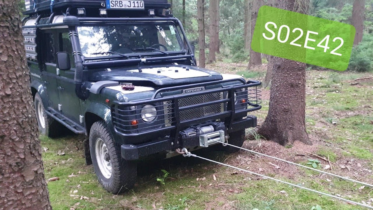 S02E42 - neue Stoßstange und die Winde endlich fertig