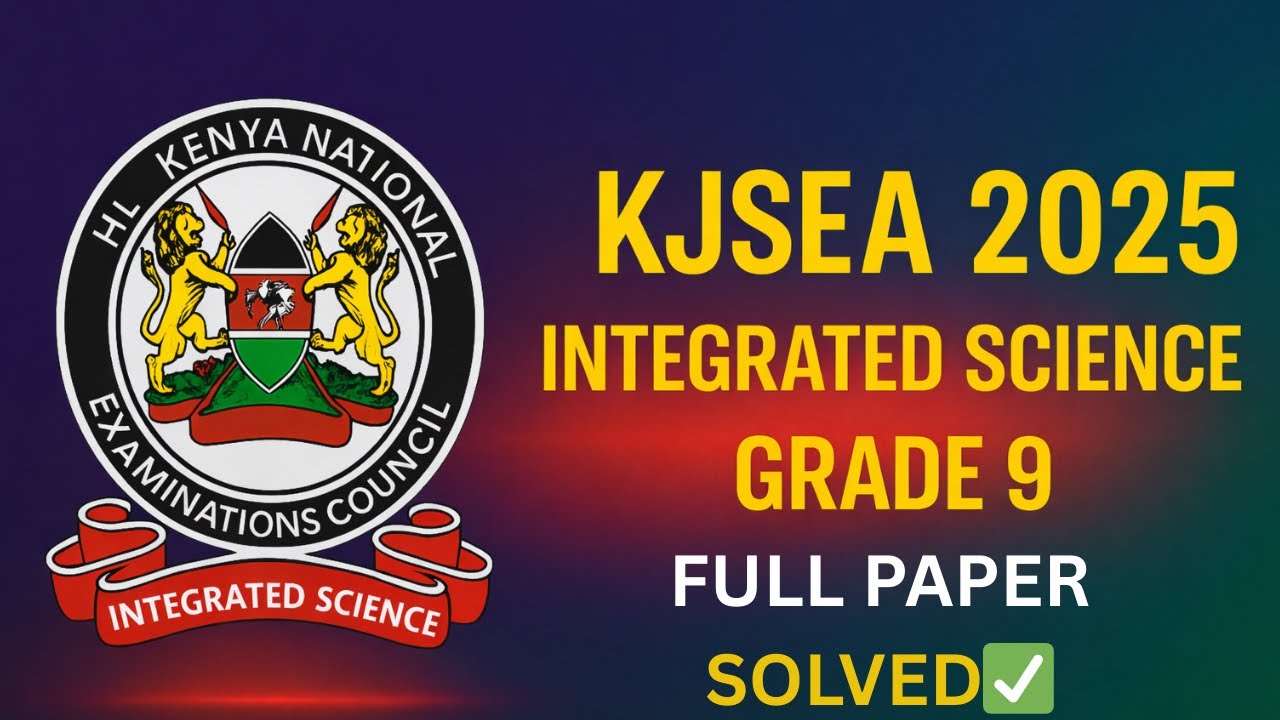 KJSEA 2025 Интегрированная наука, 9 класс, ЭКЗАМЕНАЦИОННАЯ РАБОТА 1
