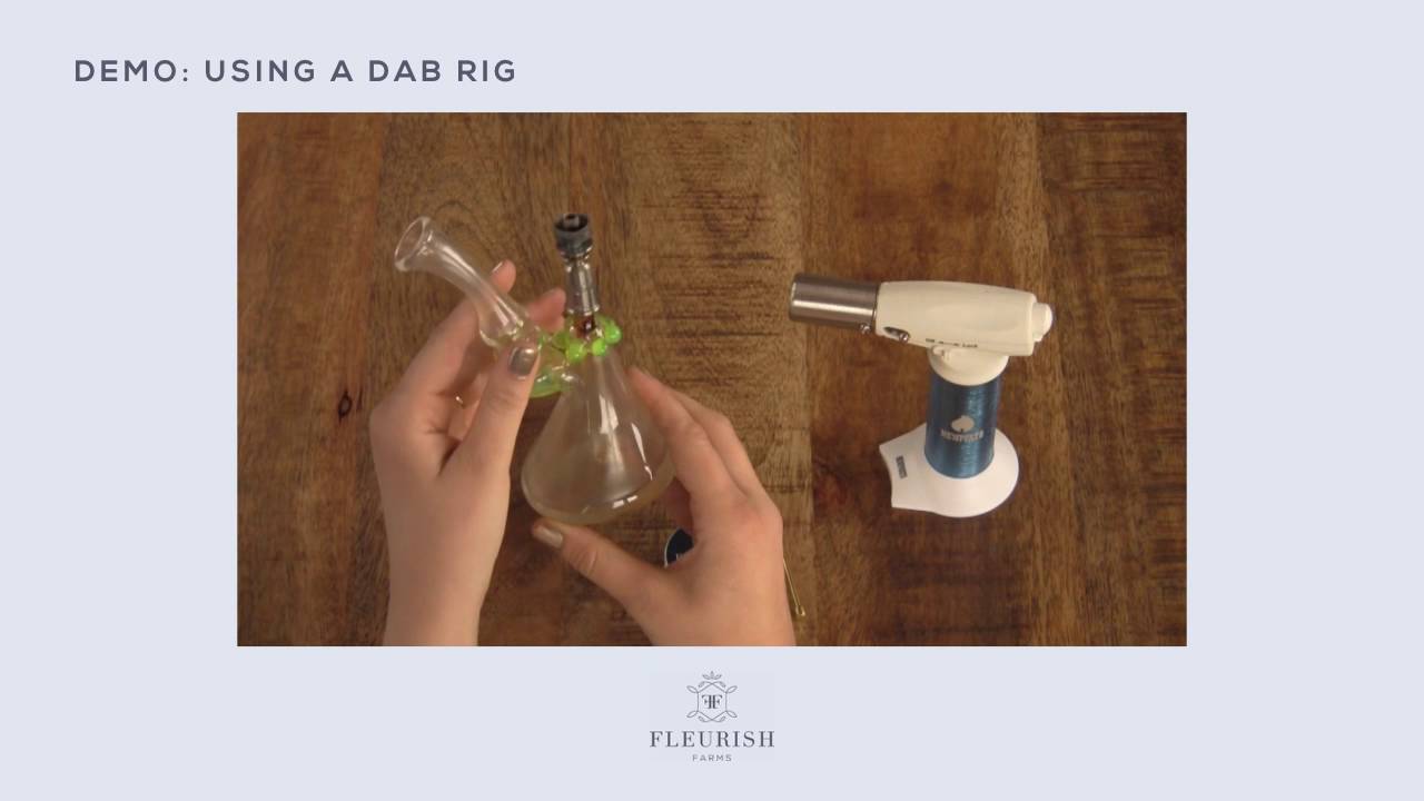 Demo: Using a Dab Rig - MindfulGuidetoCannabis
