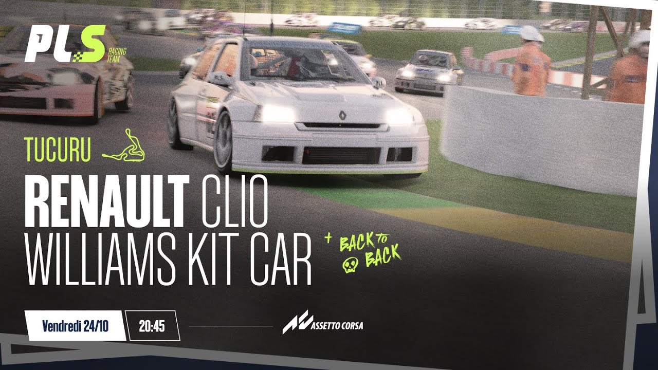 RENAULT CLIO WILLIAMS KIT CAR @TUCURU