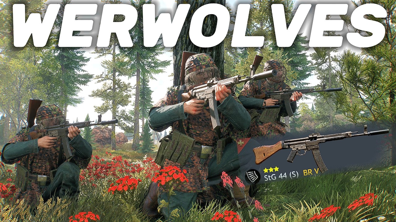 Werewolves with suppressed StG44 - Wald - Battle of Berlin | Update 