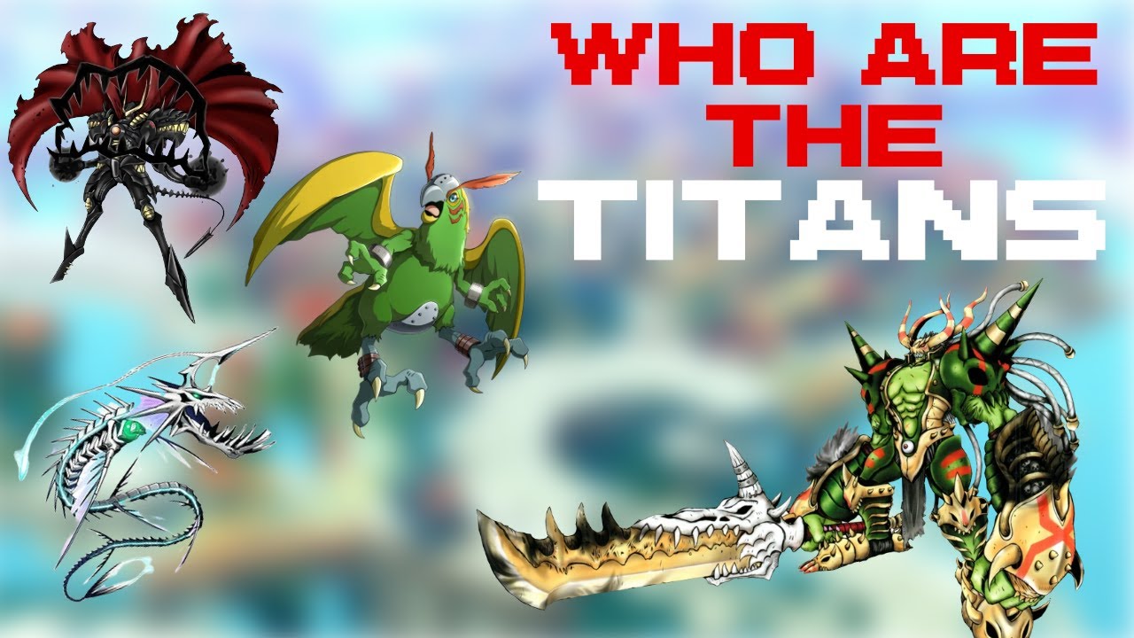 Группы Digimon - Титаны