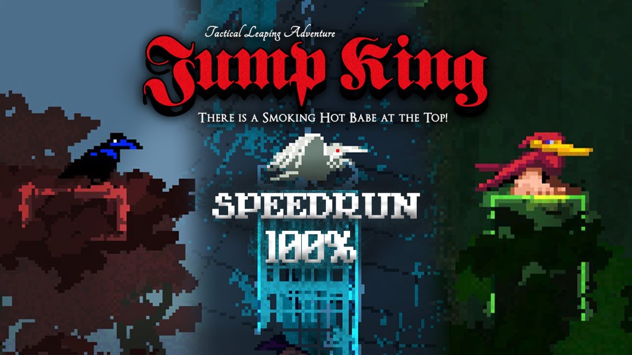 Jump King: 100% speedrun 39.17