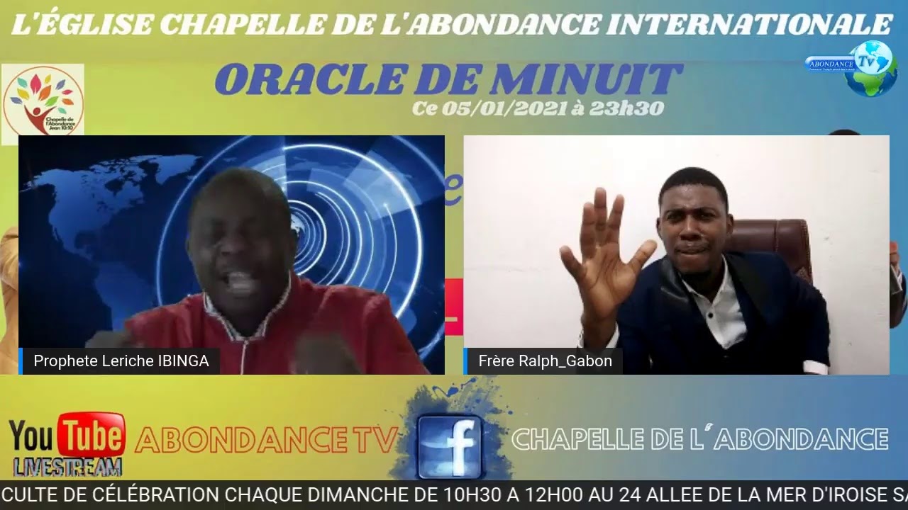 ORACLE DE MINUIT: Atmosphere proph&eacute;tique