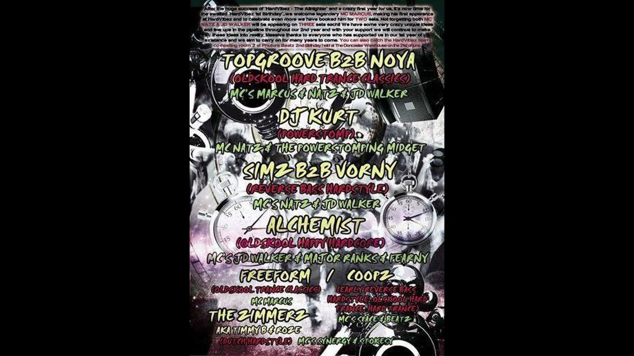 Simz B2B Vorny 11.7.2014 Natz JD Walker Marcus HardVibez