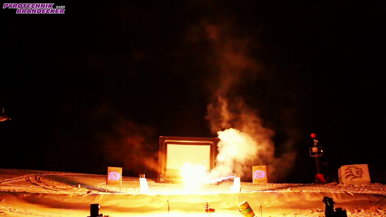 Flammenshow - Musik von David Garrett - Eye of the Tiger