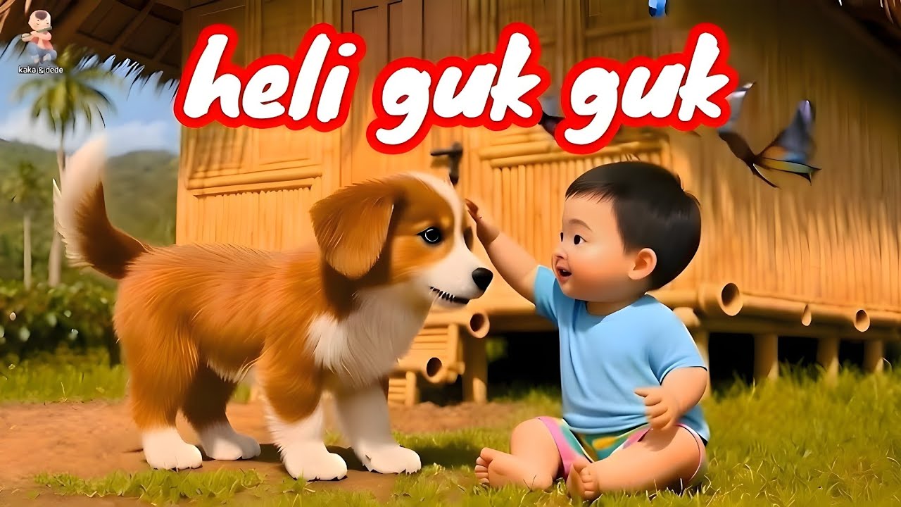 Heli guk guk || lagu anak 🇮🇩 terbaru