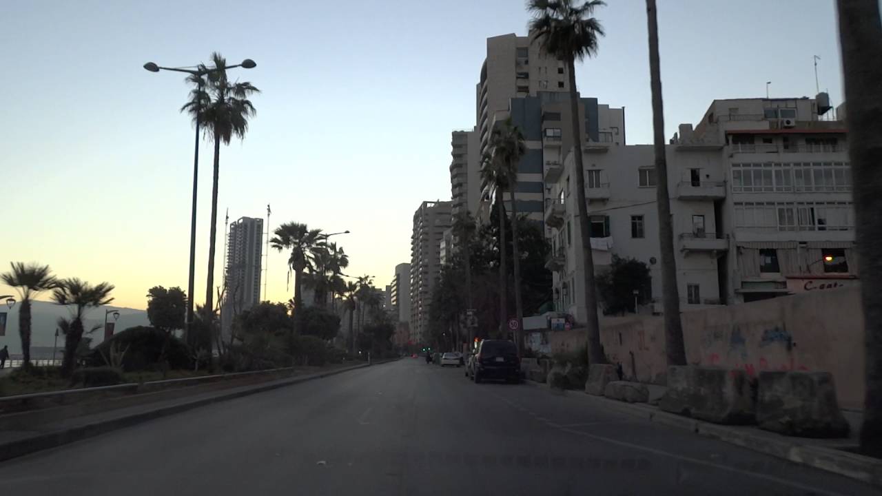 Driving: Lebanon Road Trip: Beirut, Lebanon (2016-02-14)