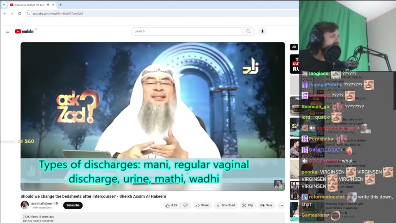 Forsen Reacts to Should we change the bedsheets after intercourse? - Naruto Guy