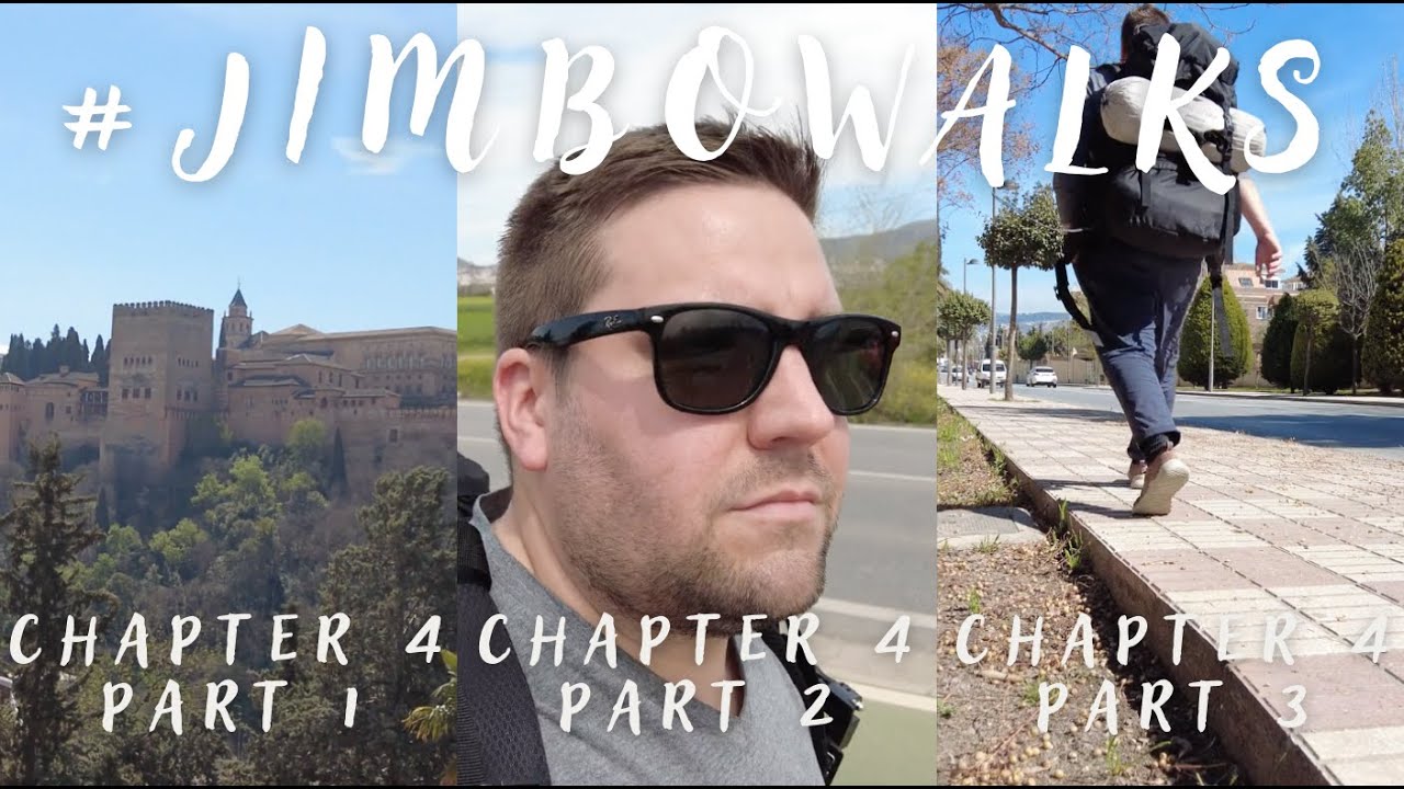 JW4 (1-3) City Walk and Camping in Granada and La Zubia 🥾🥾 [Subt&iacute;tulos en espa&ntilde;ol e ingl&eacute;s 🇪🇸🇬🇧]