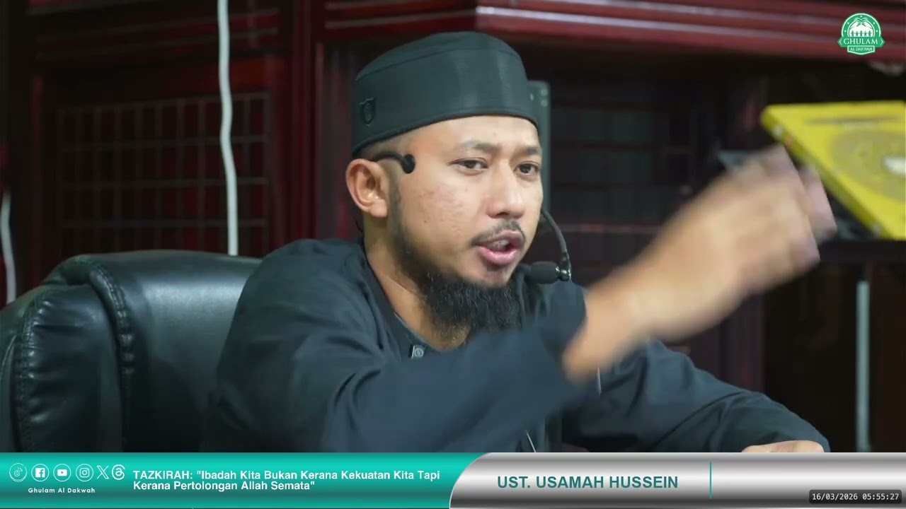 [REC] TAZKIRAH SUBUH 🚨🔊‼️ - 16 Mac 2026 (Isnin) || Ustaz Usamah Hussein