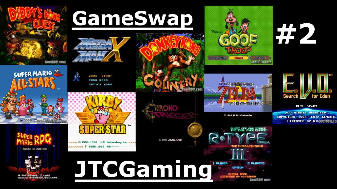 GameSwap: SNES Edition - Ep.2 - Swappin' Games