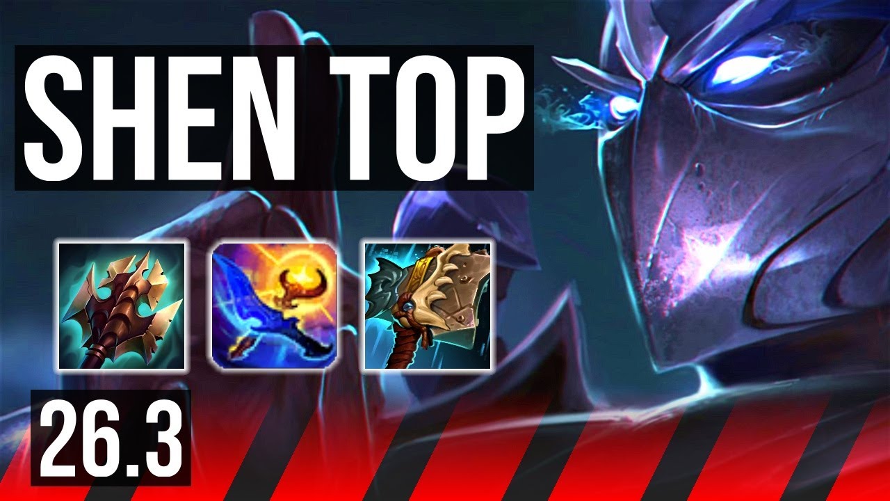 SHEN vs NASUS (TOP) | Perfect KDA: 11/0/8, 32K damage | EUW Master | 26.3