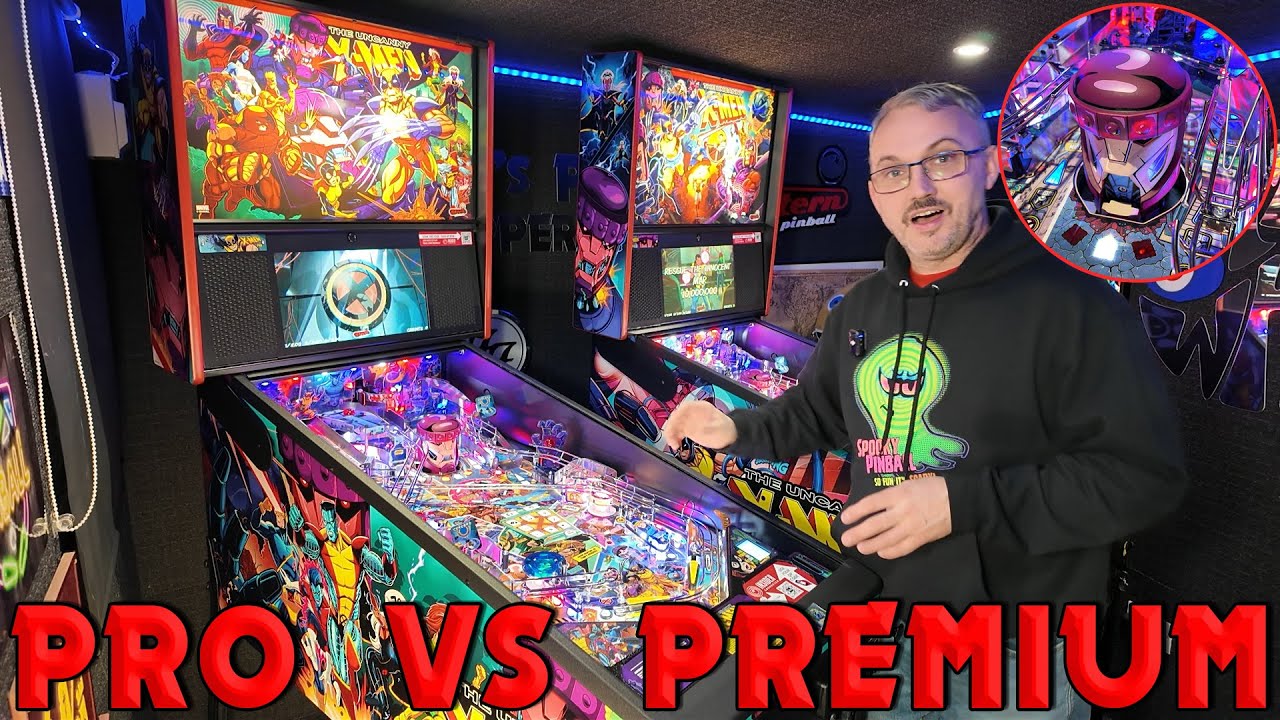 Uncanny X-Men Pinball Showdown: Pro vs Premium | Side by Side Comparison of Stern's Pinball Machine