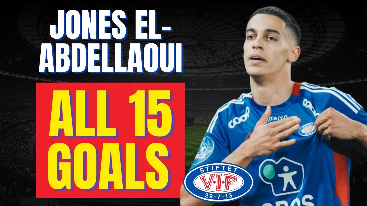 Jones El-Abdellaoui - ALL 15 GOALS FOR VALERENGA IF | Skills & Highlights 
