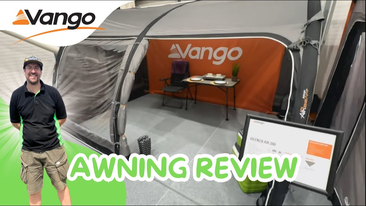Новый тент Vango Valencia 390 Air 2026 года: лучший навес для веранды? Полный обзор.