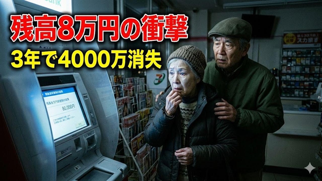 4000万円が3年で消滅…73歳夫婦を襲った「5つの地獄」