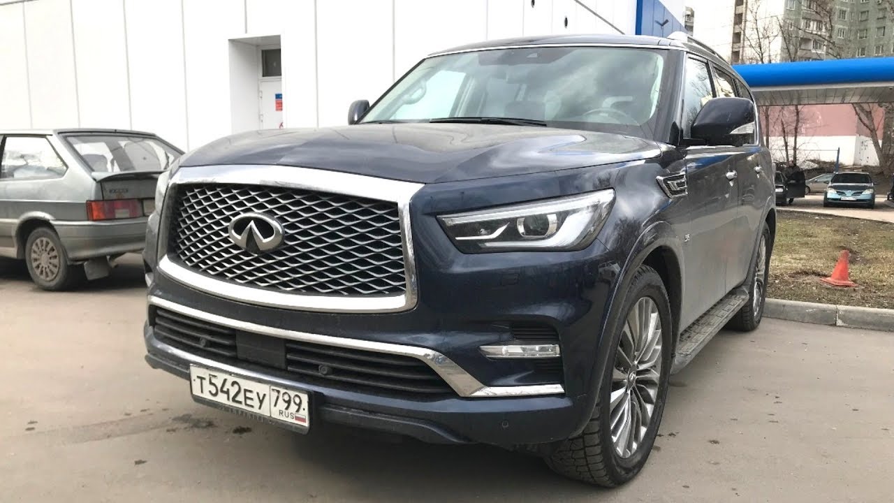 Infiniti Qx80 -- POV city driving