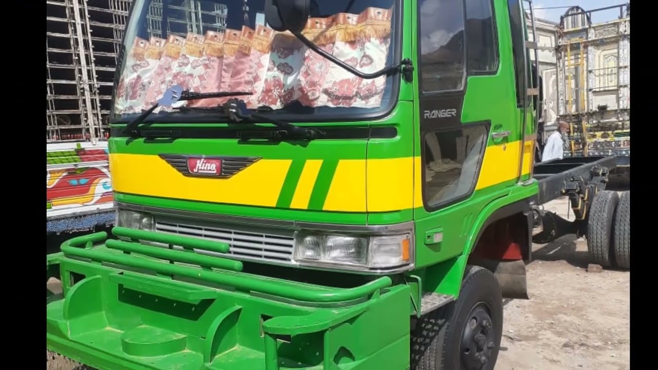Ranger hino 7d cargo gardi// 6 nati faram ma new 7d gardi hai.freish hino 7d ha.Full in pakistan💝