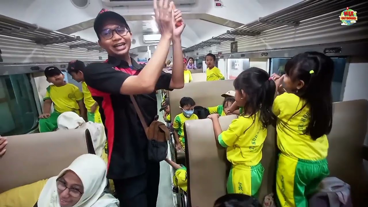 PAGI YANG CERAH // TK KURNIA WONOREJO_SURABAYA #keretaapiindonesia #familygathering #sobatliburan 