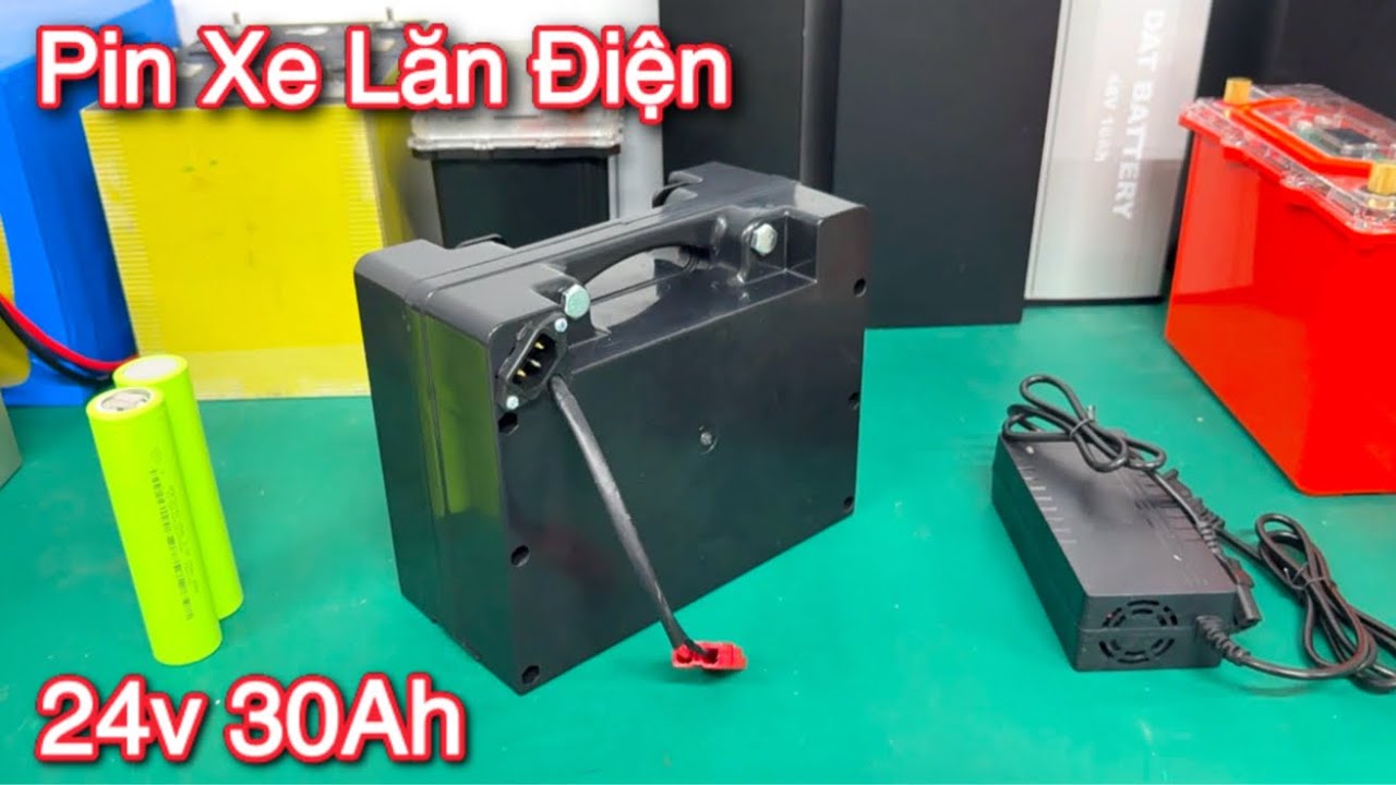 Pin 24V 30Ah cho Xe Lăn Điện sử dụng Battery Lifep04 siêu bền