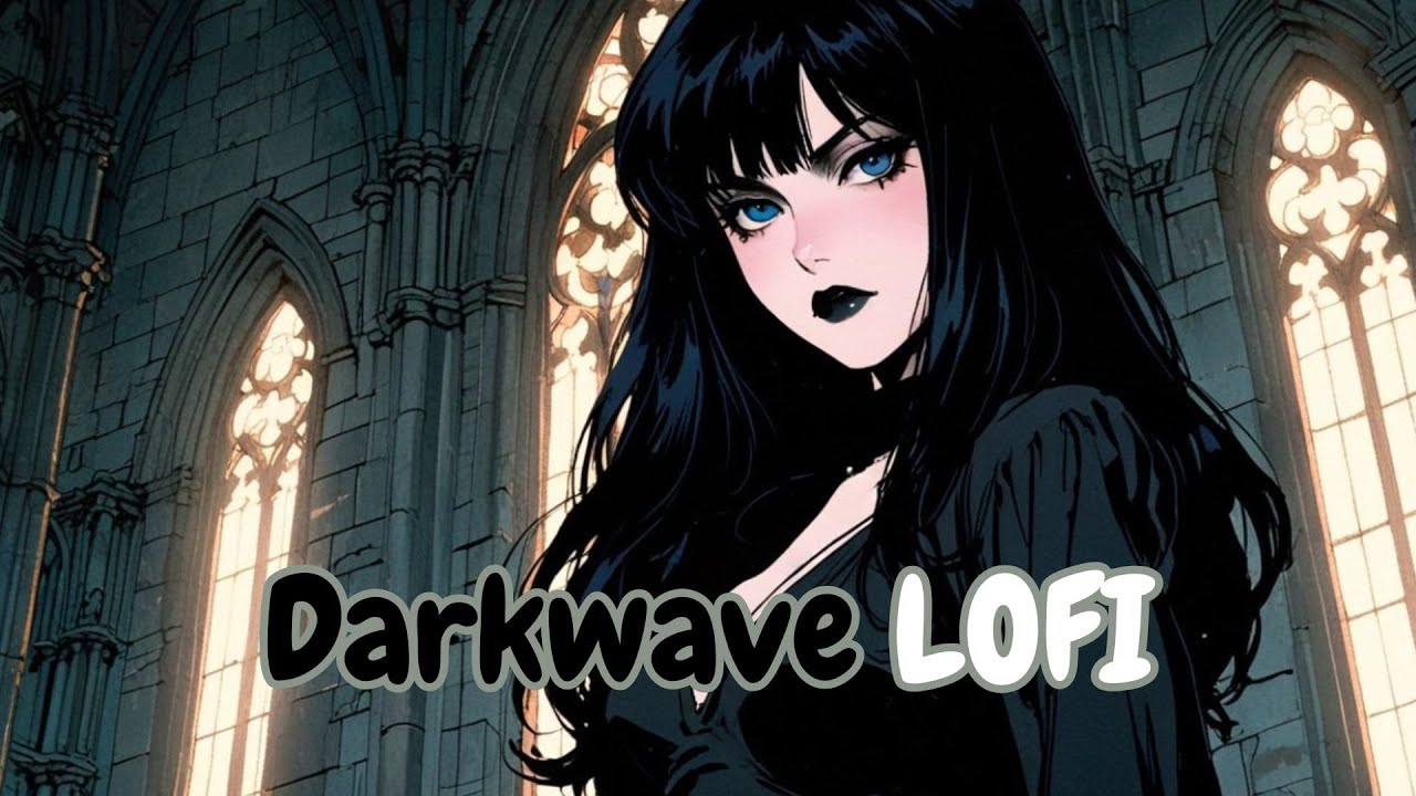 🖤⛪ Echoes Beneath Stained Glass | 1 Hour of Gothic Darkwave Lofi for Silent Reflections 🌒🕯️🎧