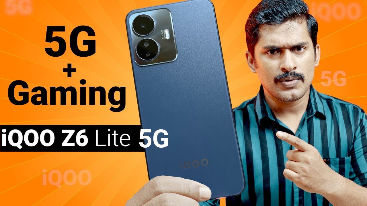 India's Number 1 | 5G + Gaming Phone | iQOO Z6 lite 5G Unboxing ( Malayalam ) #iQOOZ6Lite5G.