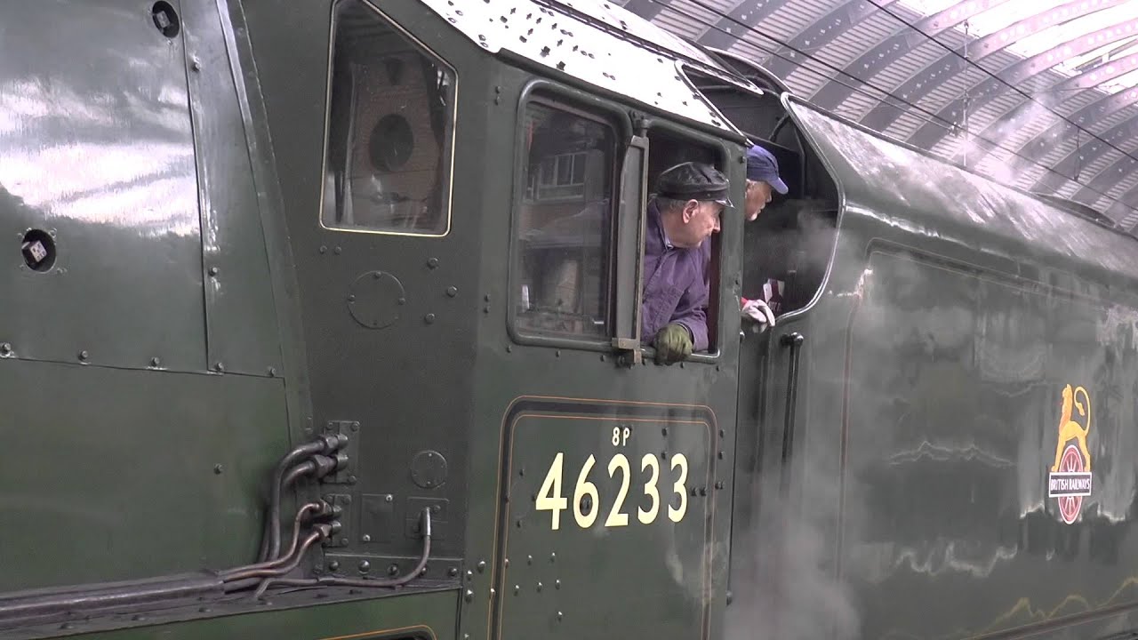 Duchess of Sutherland 46233 at York.