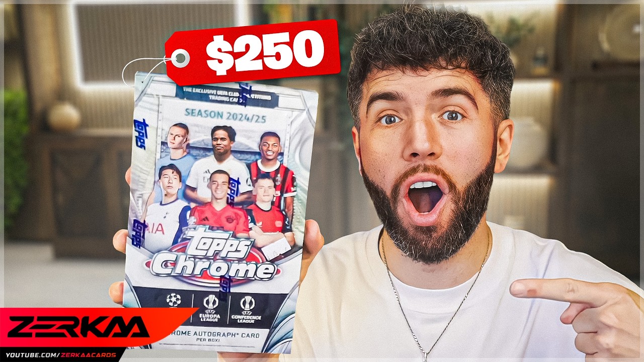 ОТКРЫВАЕМ КОРОБКУ ЛИГИ ЧЕМПИОНОВ ЗА 250 ДОЛЛАРОВ!