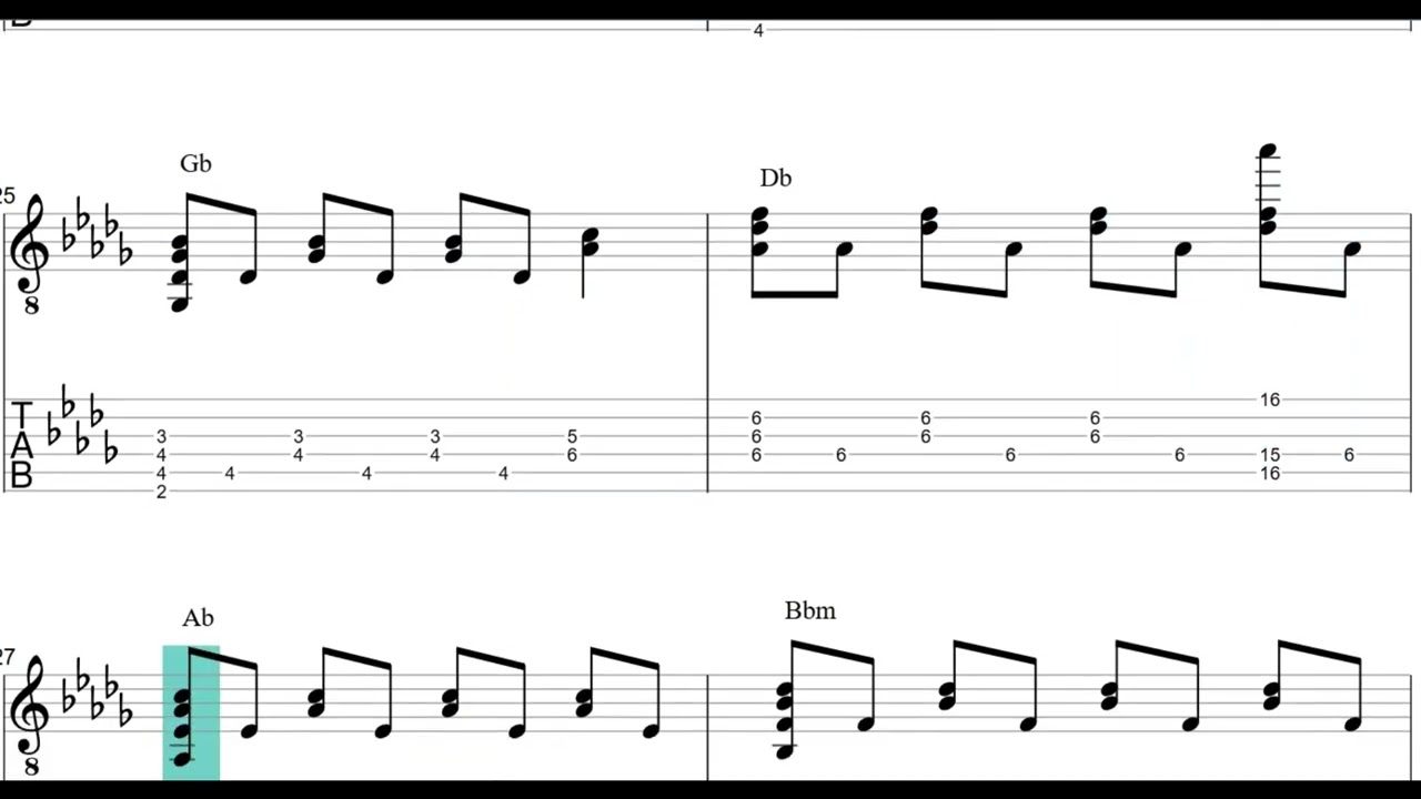 Marine, Ma faute (Partition et Tablature) 🎸