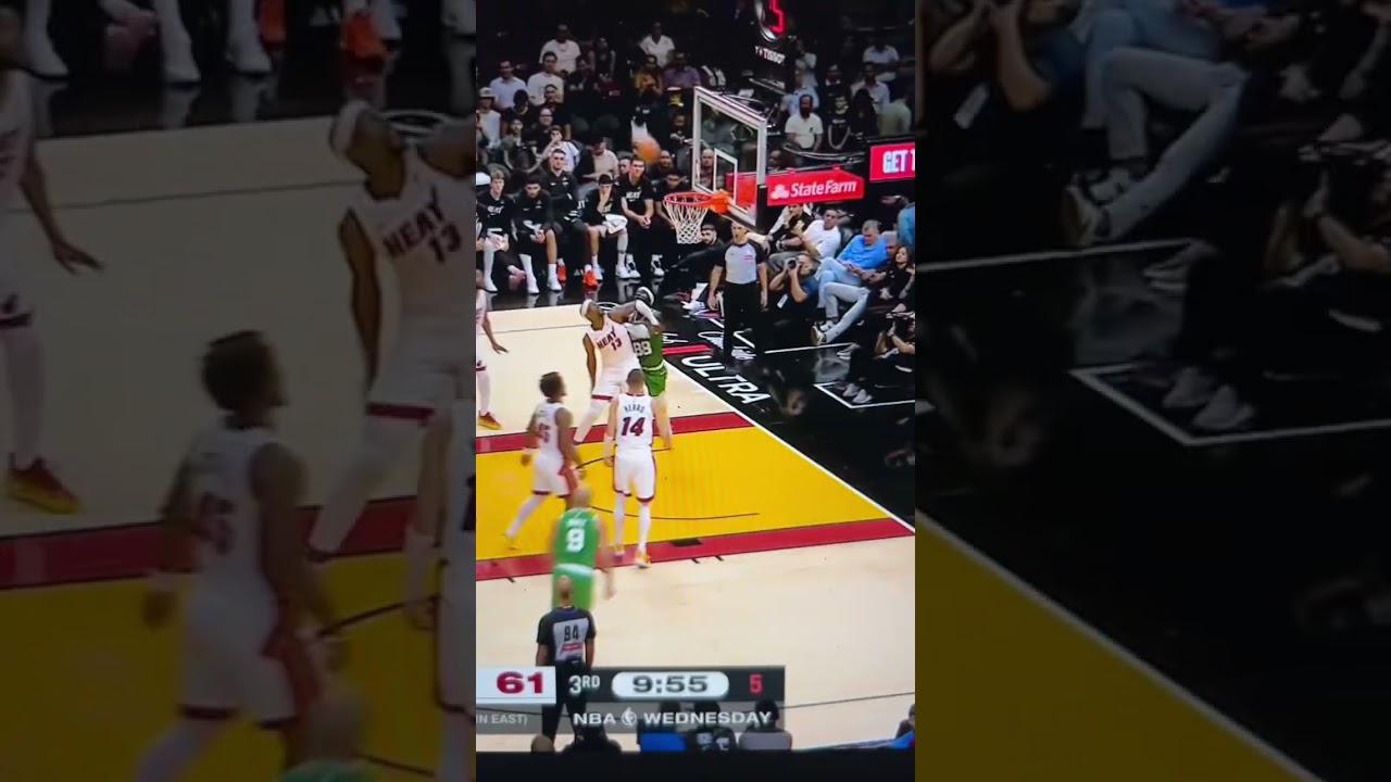 He looked amazing tn a triple double against a great Miami defense 😨#viral #heat #celtics #foryou