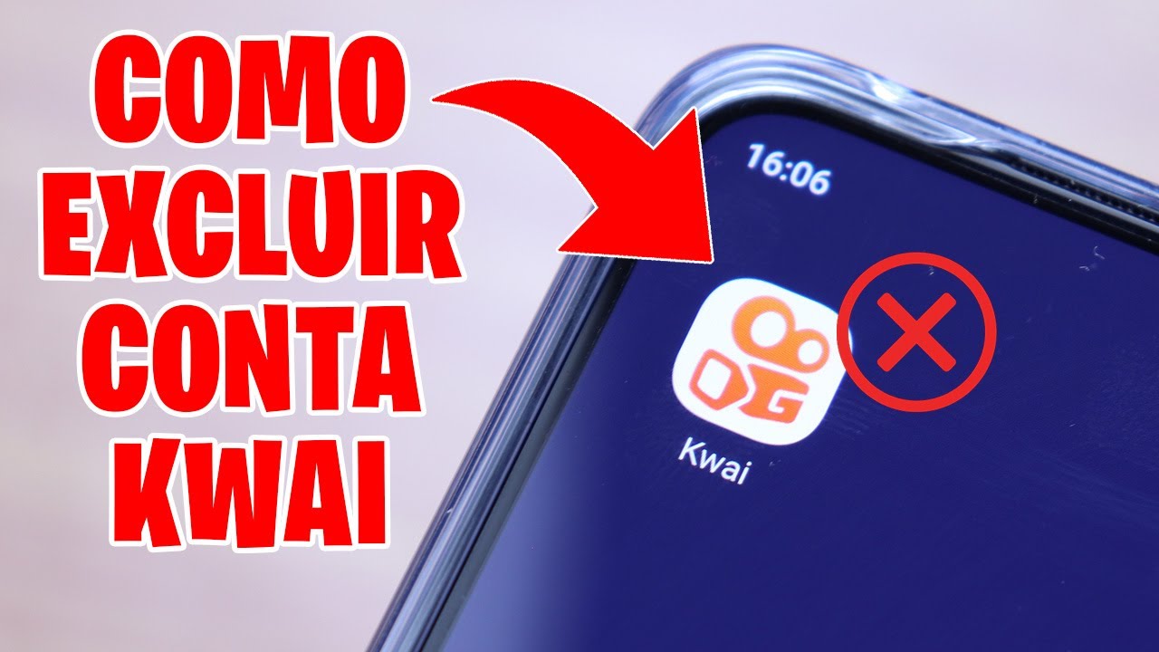 COMO EXCLUIR sua CONTA do KWAI rápido e fácil (ATUALIZADO 2022)