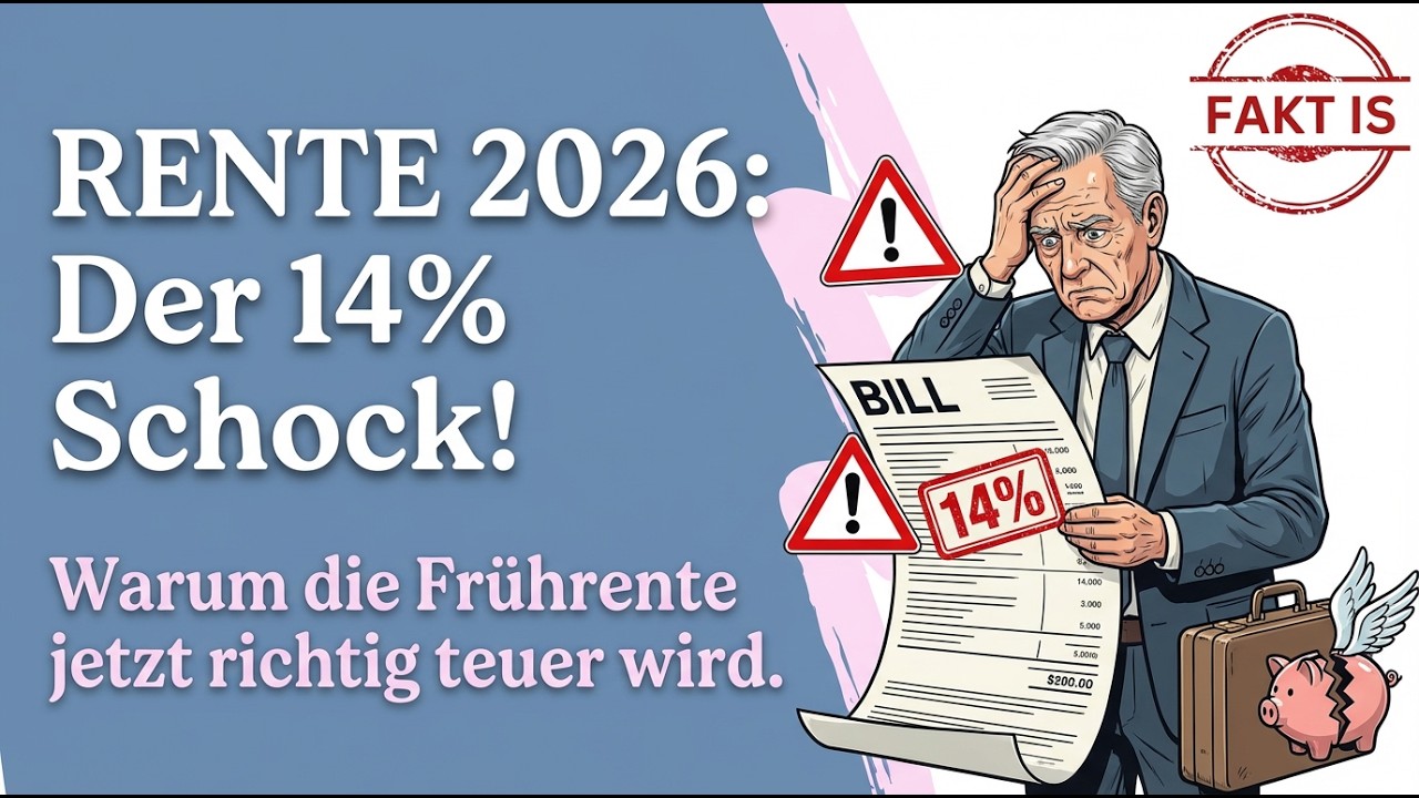 Rente 2026: Warum die Frührente jetzt richtig TEUER wird...