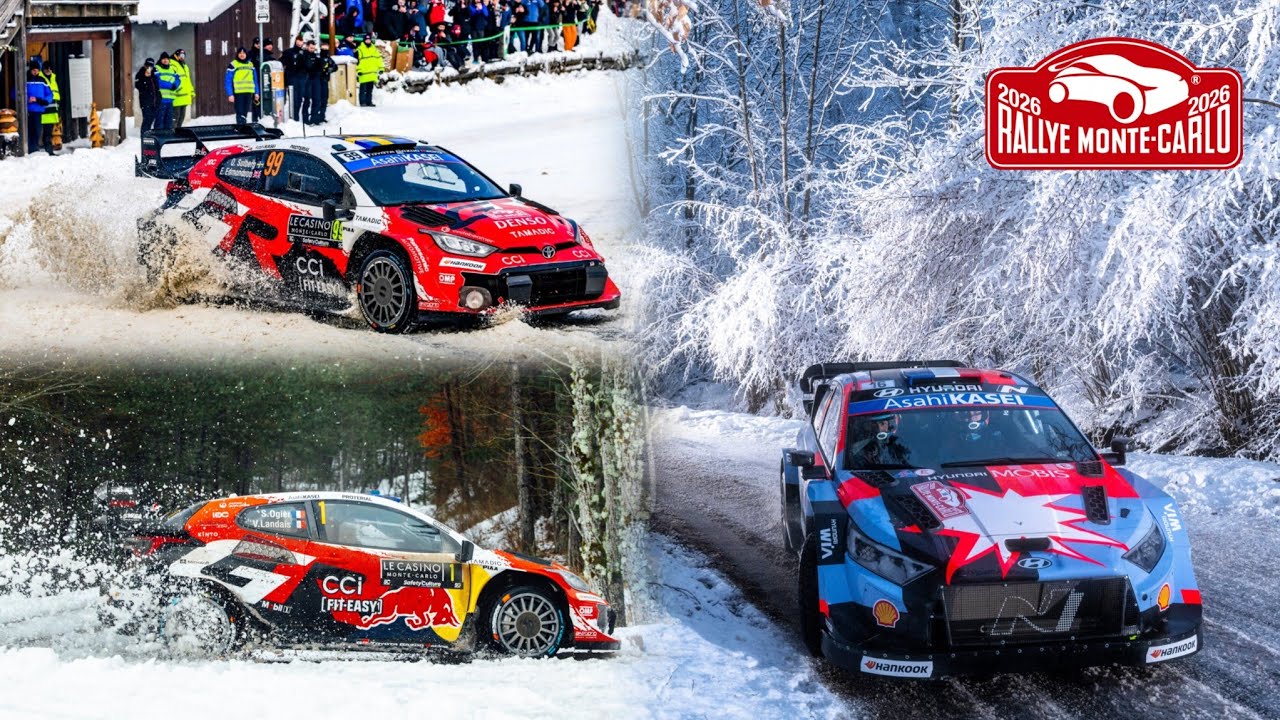 WRC RALLYE MONTE CARLO 2026 | Oliver Solberg Winner Monte Carlo 🥇🏆