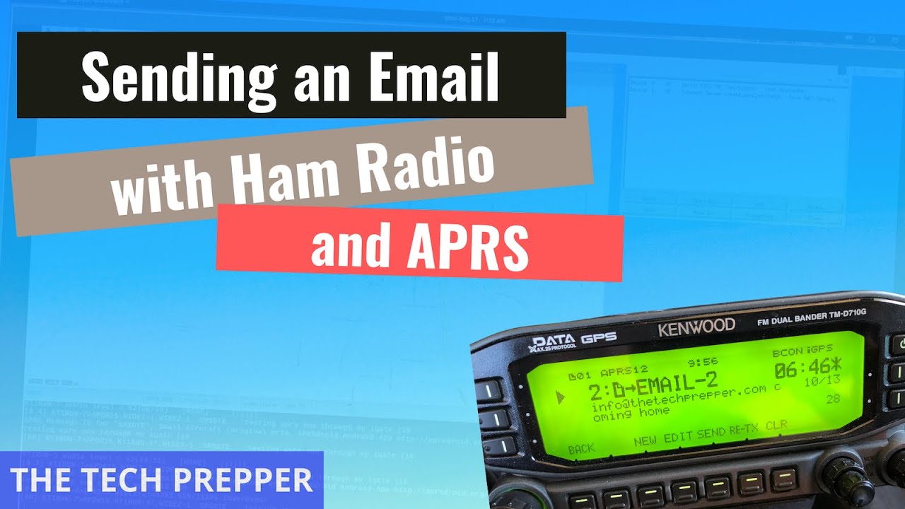 Sending an Email with Ham Radio and APRS