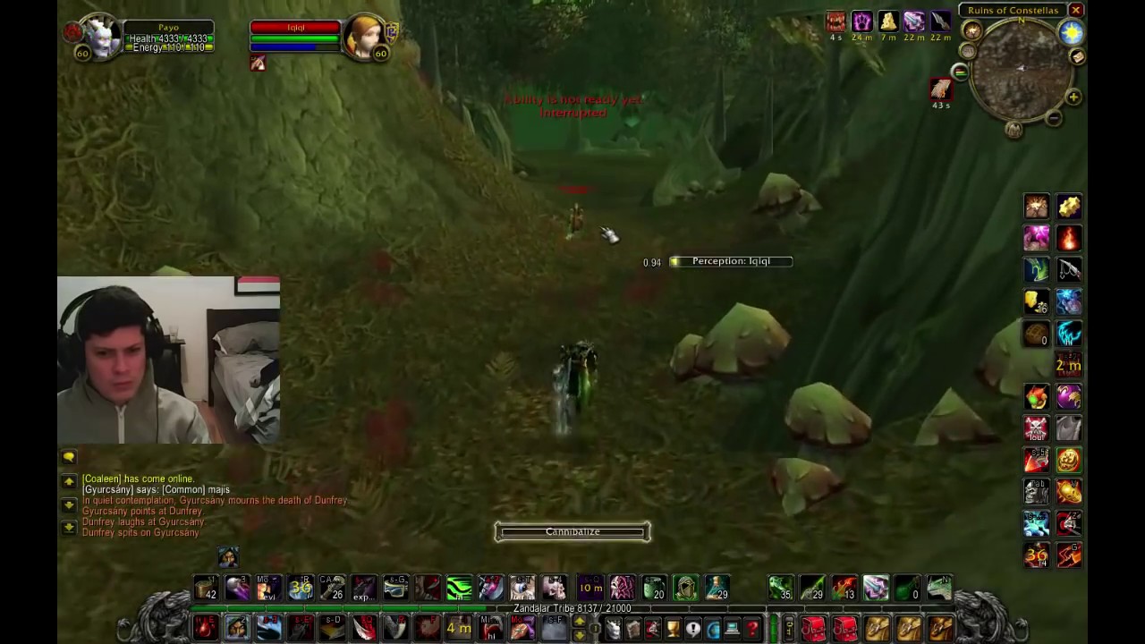 WoW vanilla Nostalrius PVP -How to correctly run away with a 60% mount