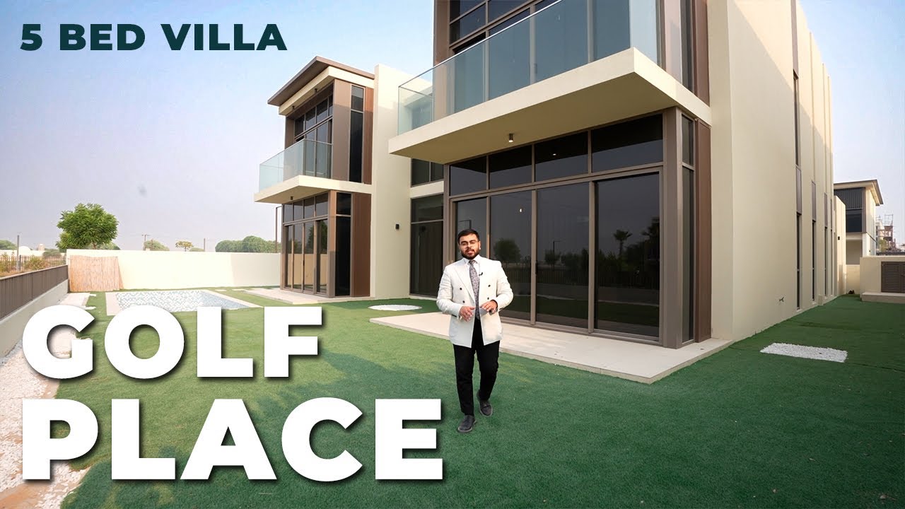 5 Bedroom Golf Place Dubai Hills Villa Tour - D2 Type