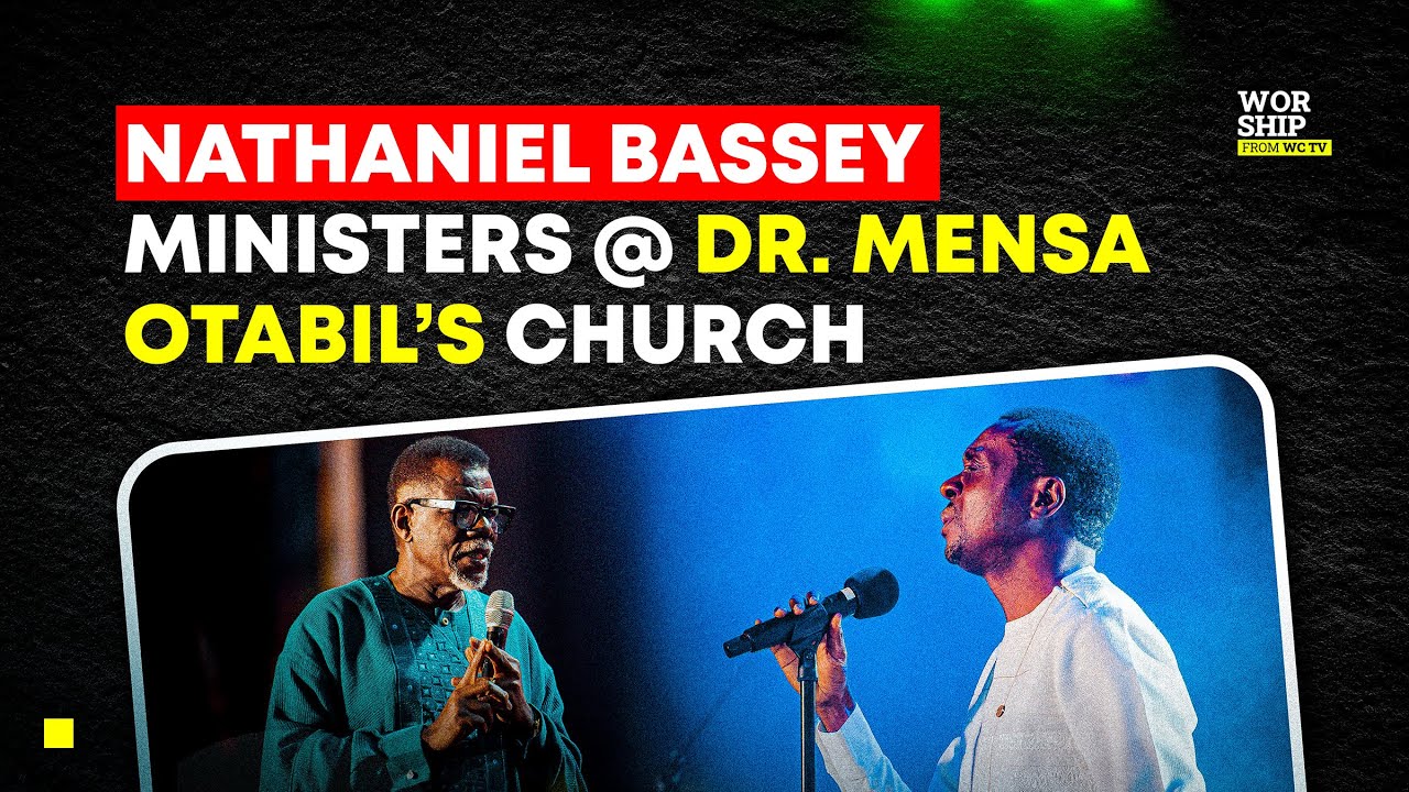 Pastor Nathaniel Bassey Ministering @ LIVE SUNDAY SERVICE WITH MENSA OTABIL