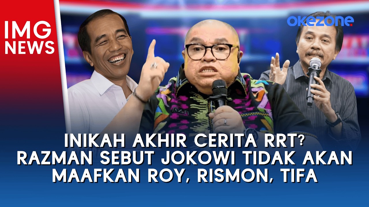 Razman Sebut Jokowi Tidak Akan Maafkan Roy, Rismon, Tifa | Rakyat Bersuara
