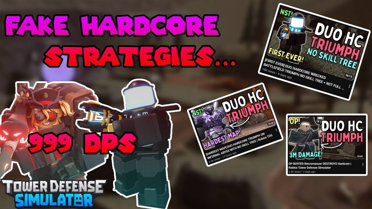 ЭПИДЕМИЯ ФЕЙКОВЫХ HARDCORE-РАНОВ В TDS...