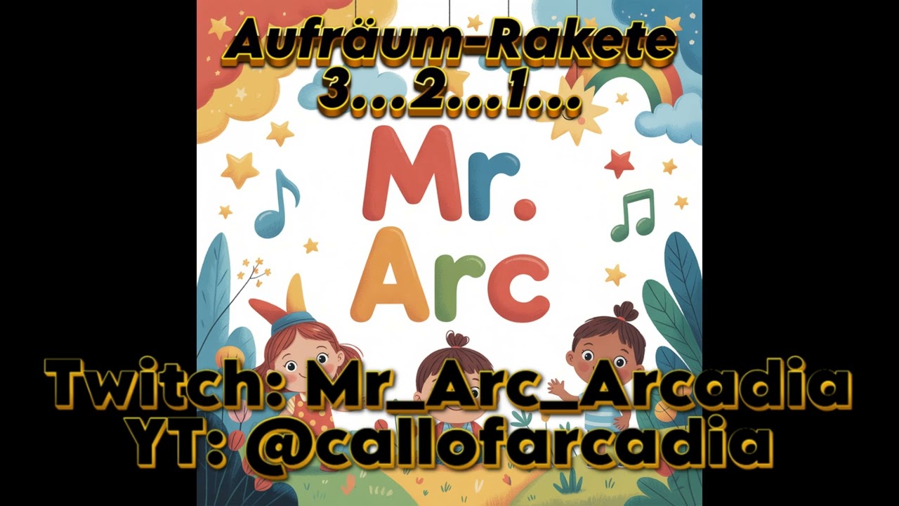 Aufräum Rakete 3.2.1 #kinderlied #kinder #aufräumen #mrarc #2026 #songs