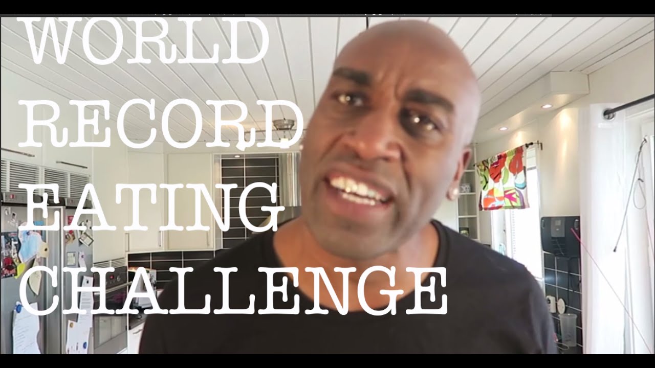WORLD RECORD EATING CHALLENGE !