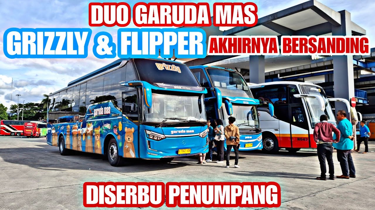 LANGSUNG HEBOH!!DUO GARUDA MAS HADIR DITERMINAL ARJOSARI MALANG,LANGSUNG DISERBU PENUMPANG