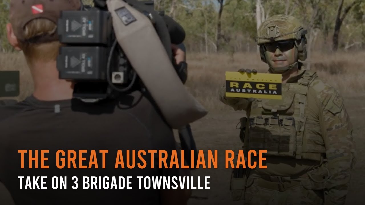 The Great Australian Race take on 3 Brigade Townsville